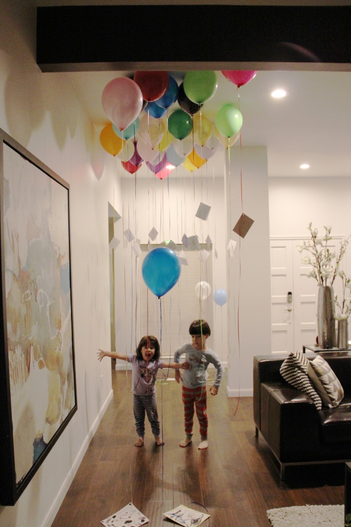 instalación globos cumpleaños