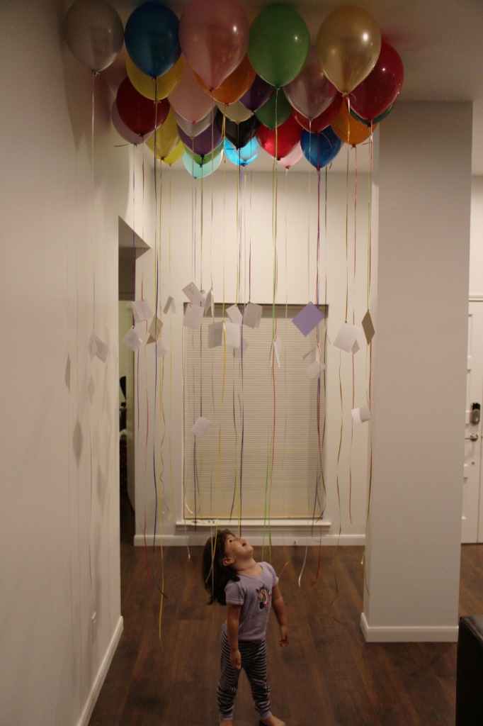 instalación globos cumpleaños