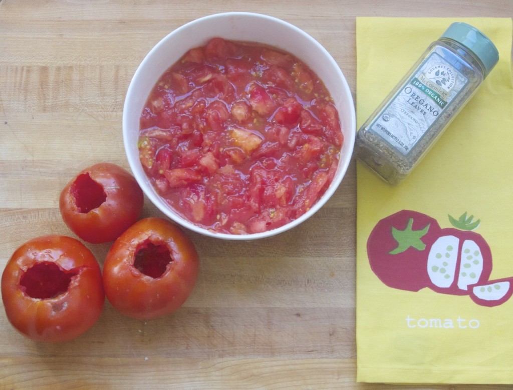 tomates rellenos de pavo | criandoando.com
