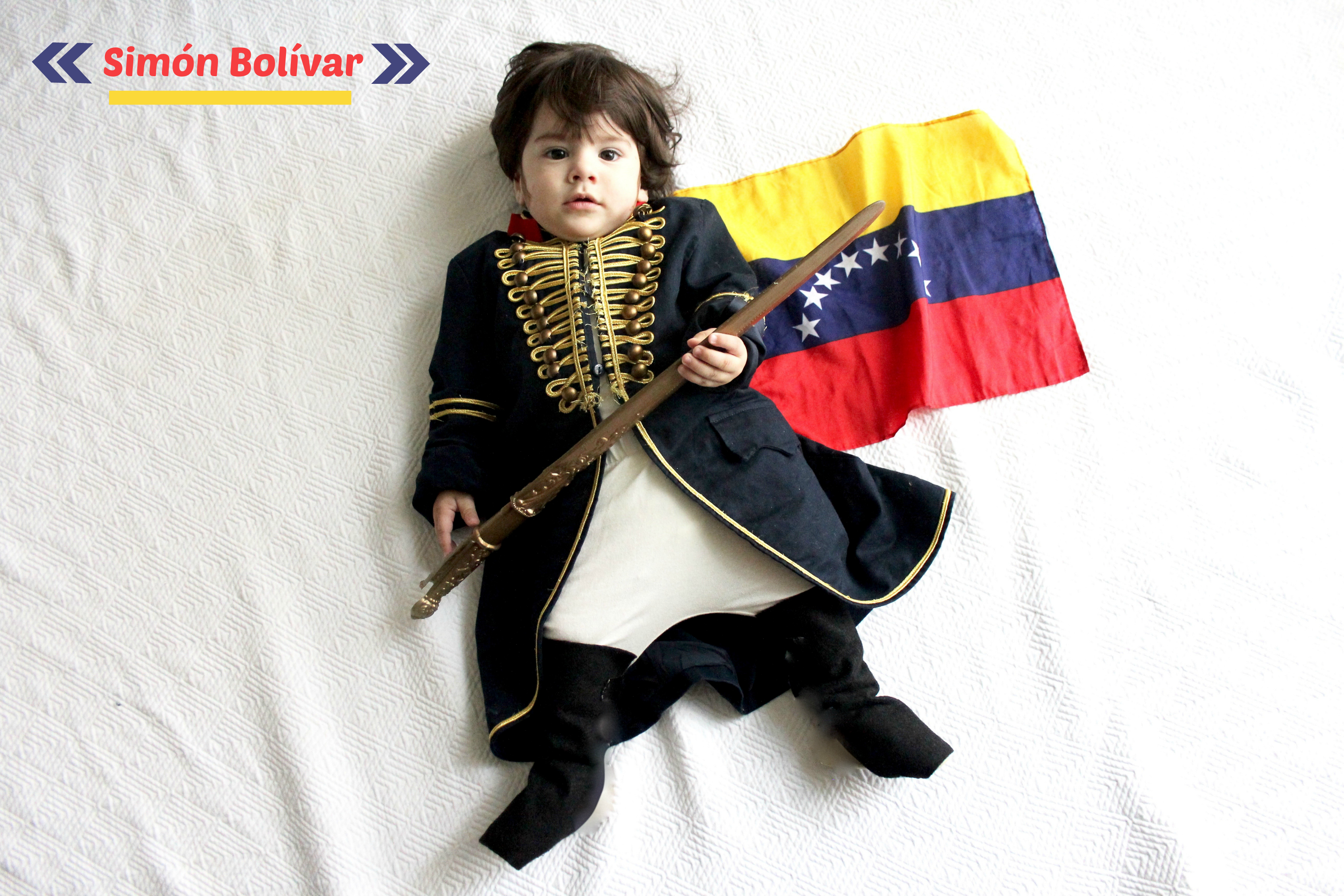 Disfraz Simon Bolivar | criandoando.com
