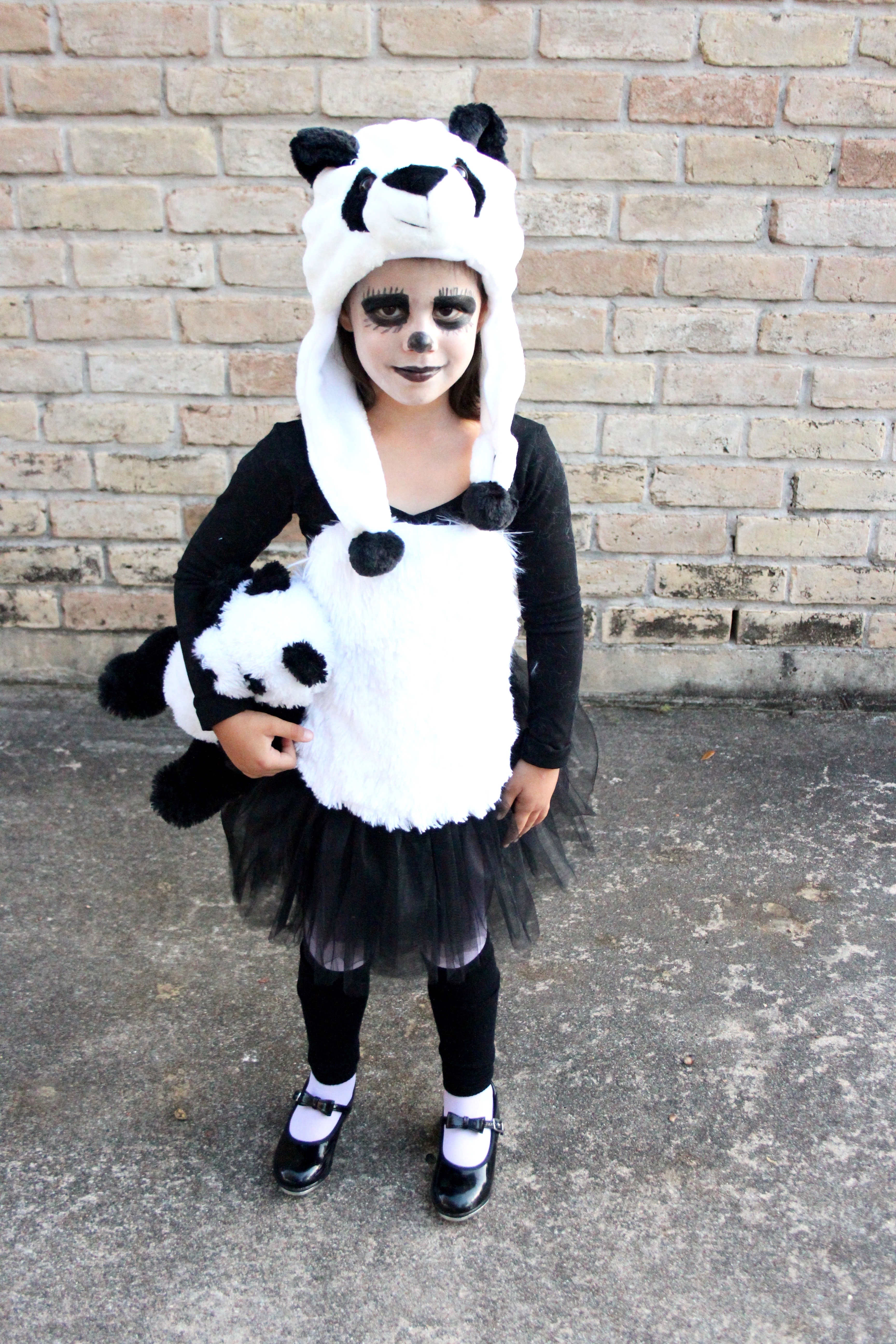 Eugenia Teddy | Disfraz DIY Oso Panda para Halloween | criando-ando