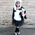 Eugenia y Teddy | Disfraz DIY de Oso Panda para Halloween