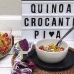 Ensalada de quinoa crocante con Piña Dole