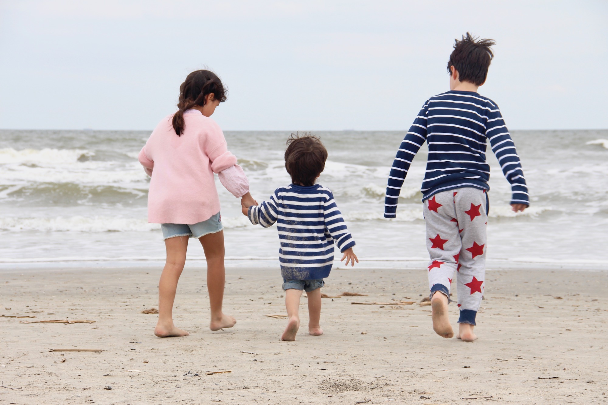 Día de playa con mis 3 hijos