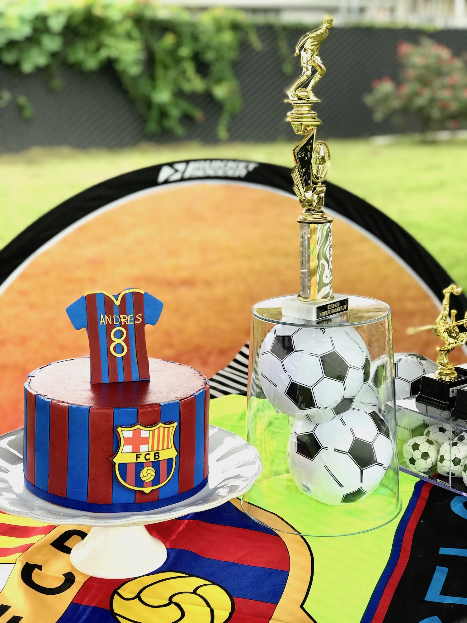 Cumpleaños tema Futbol | criandoando.com