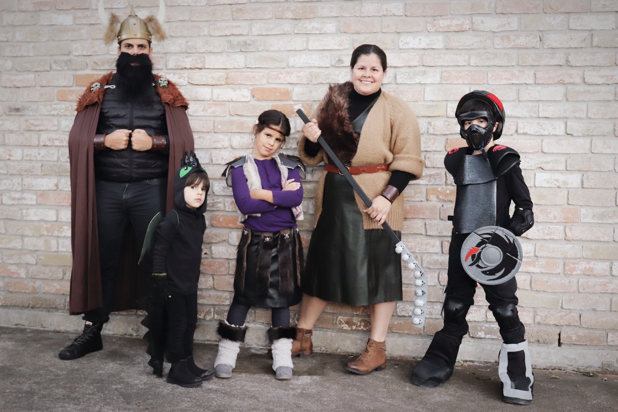 How to train your dragon Family Costume