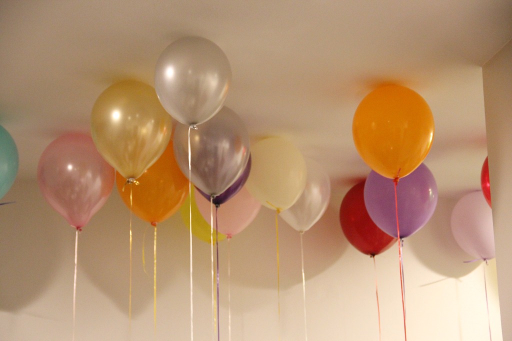 instalación globos cumpleaños