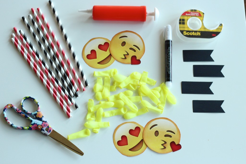 emoji mini ballons | criandoando.com