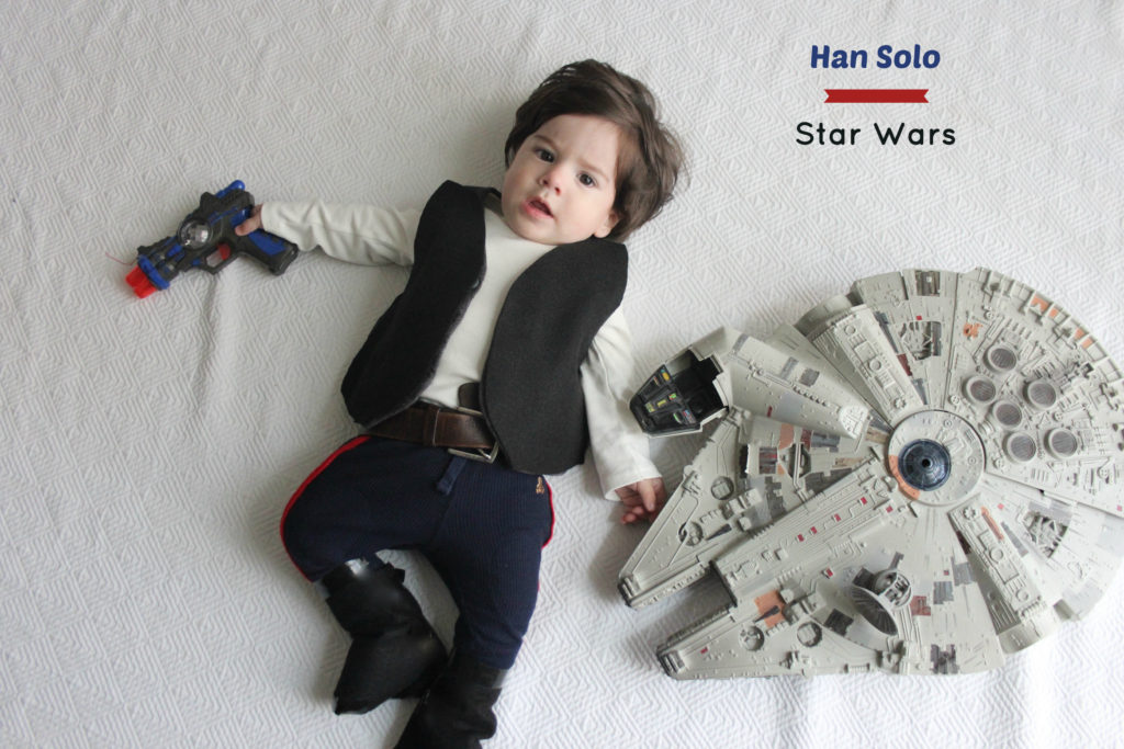 Han Solo DIY Costume | criandoando.com