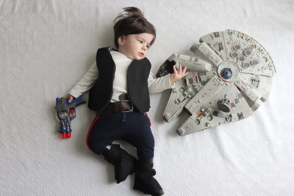 Han Solo DIY Costume | criandoando.com