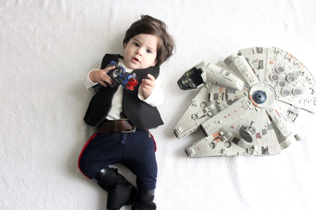 Han Solo DIY Costume | criandoando.com