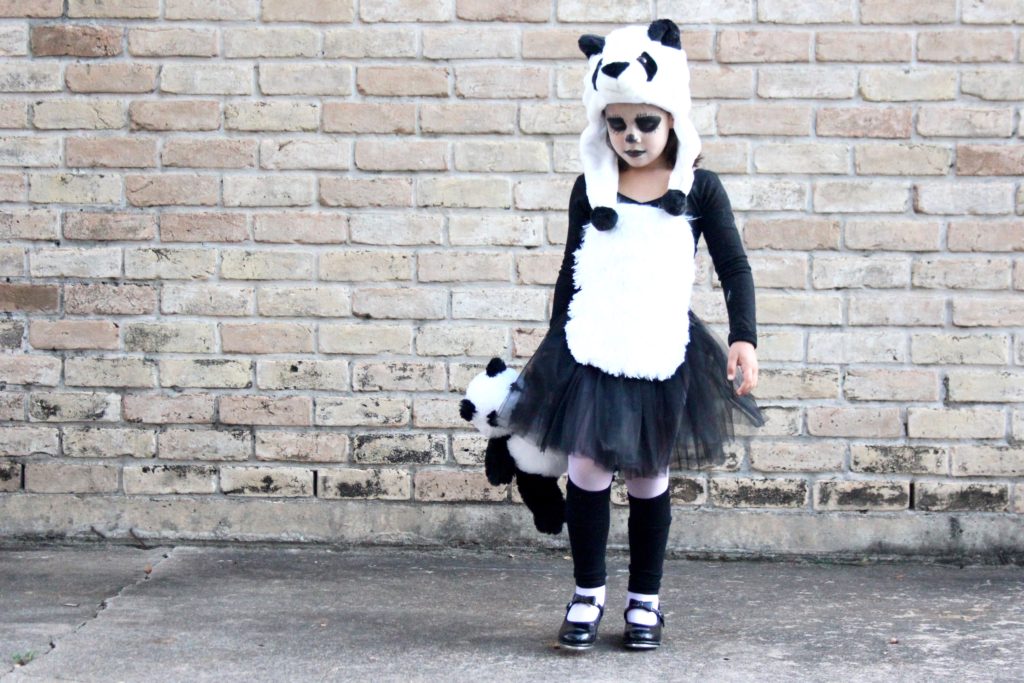 Disfraz Oso Panda niña | criandoando.com