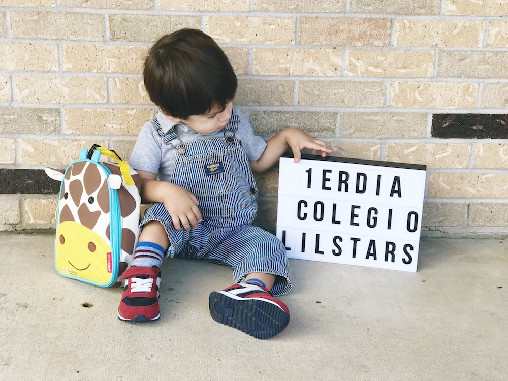 Cristobal primer dia de colegio